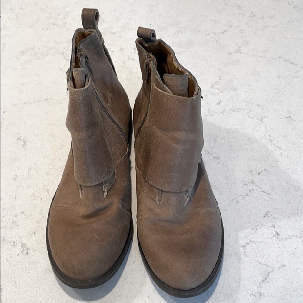 BCBG Generation Leather Booties